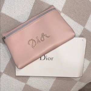 Dior Blush Pink Cosmetic Pouch GWP